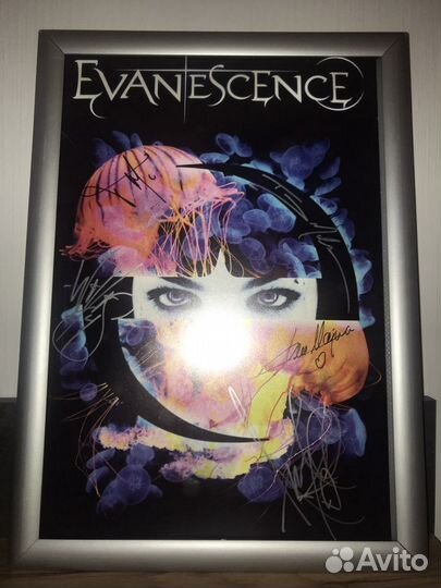 Автограф Evanescence