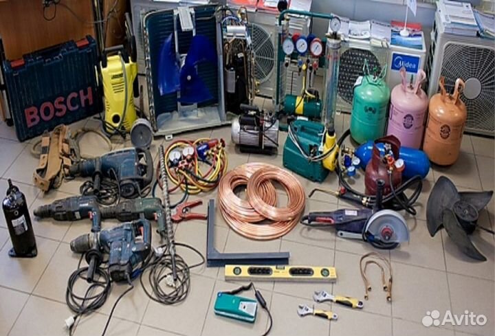 Ремонт кондиционеров. Заправка Чистка кондиционера