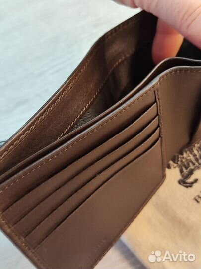 Кошелек мужской кожаный Burberry