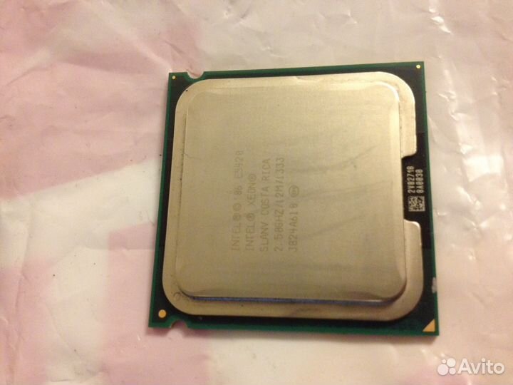 Процессор Intel Xeon E 5420 2,5Ghz/12M/1333