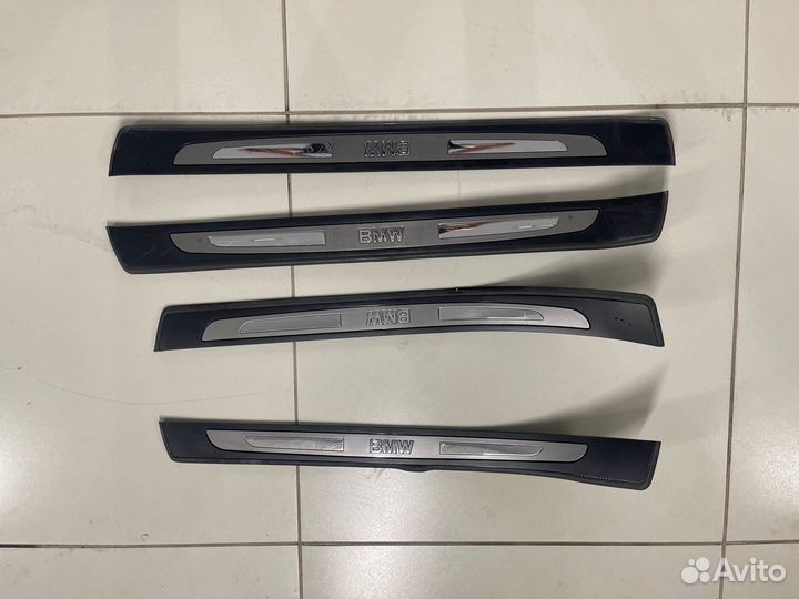 Комплект накладок порога Bmw E66 N62 2002