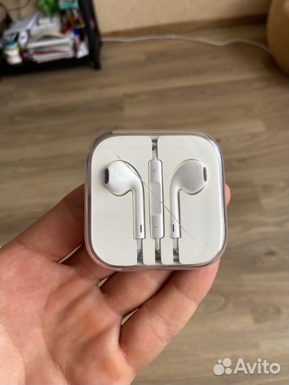Наушники apple earpods lightning