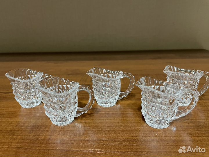 Хрустальные стопки- кувшинчики СССР