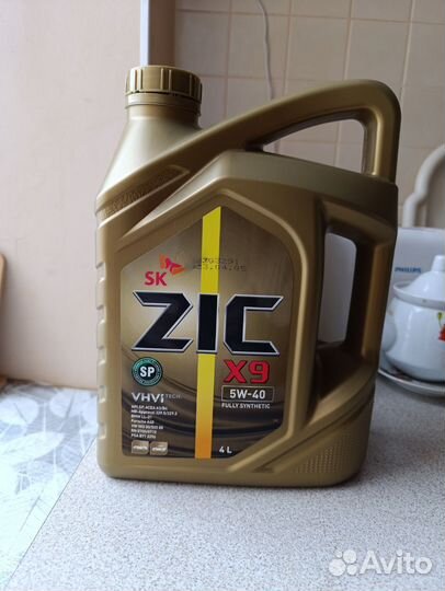 Масло моторное ZIC 5w40