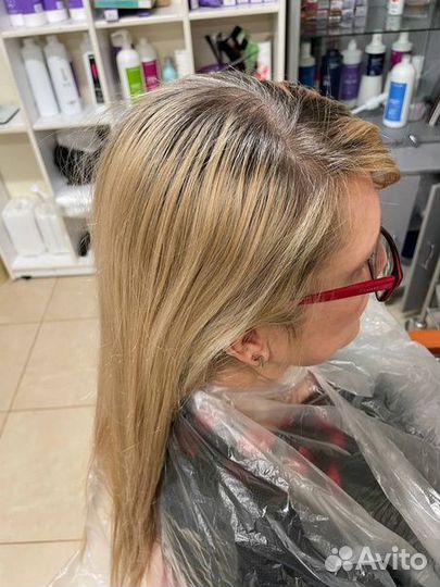 Окрашивание волос бесплатно