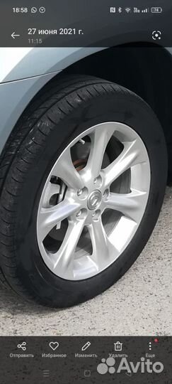 Продам комплект колёс r18