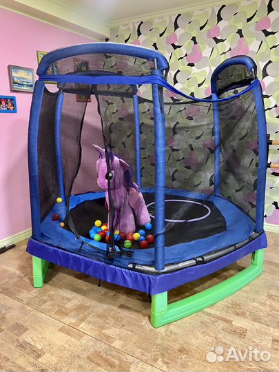 Детский батут с сеткой Hastings