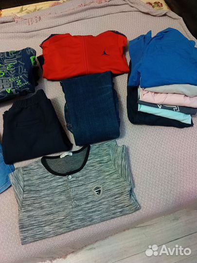 Вещи пакетом на мальчика7-8 лет