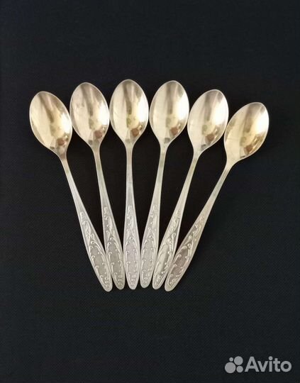 Чайные ложки Мельхиор