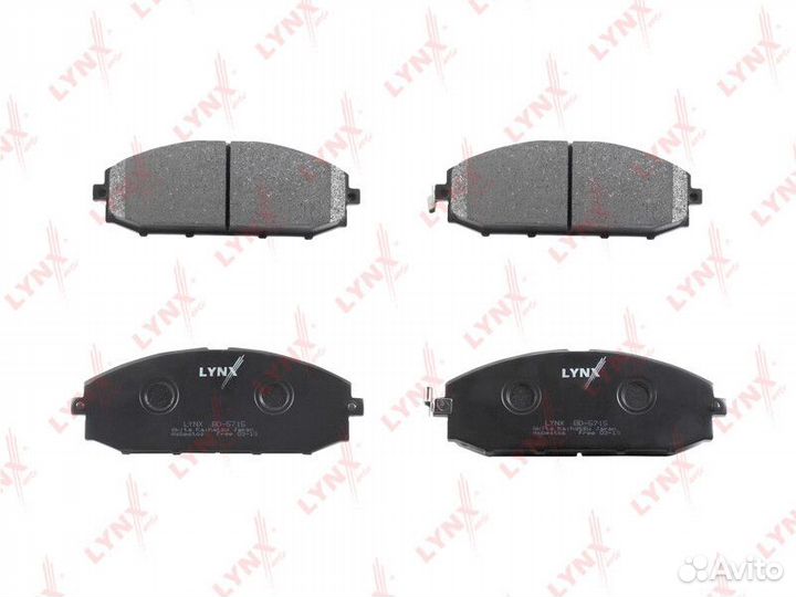Колодки дисковые lynxauto BD-5715