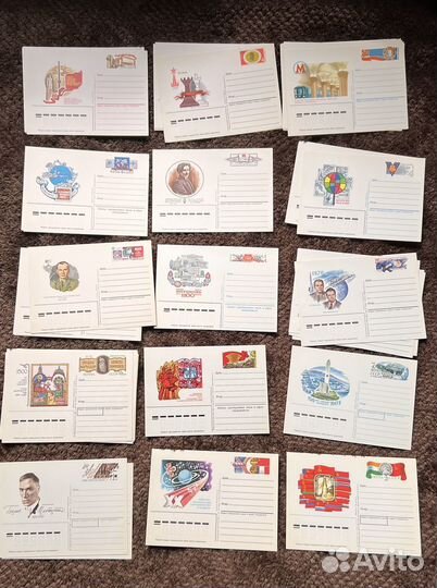 Почтовые карточки СССР