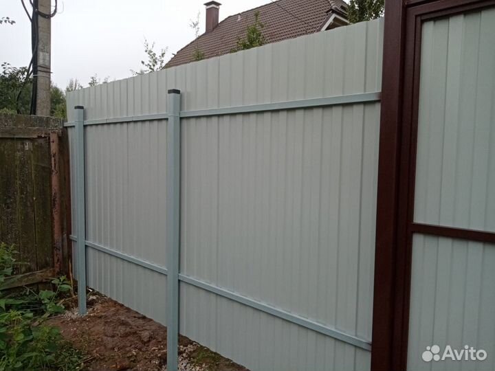 Откатные ворота под ключ с доставкой и установкой