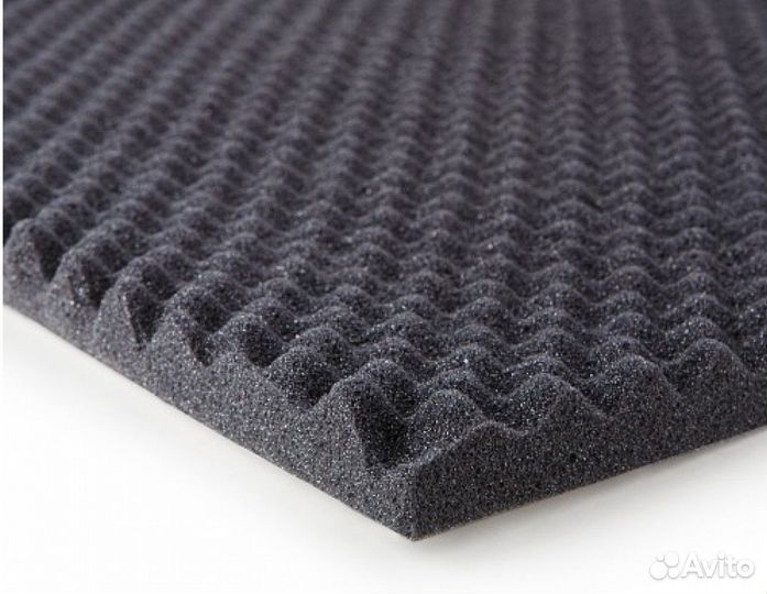 Акустический поролон волна 1000х2000 мм