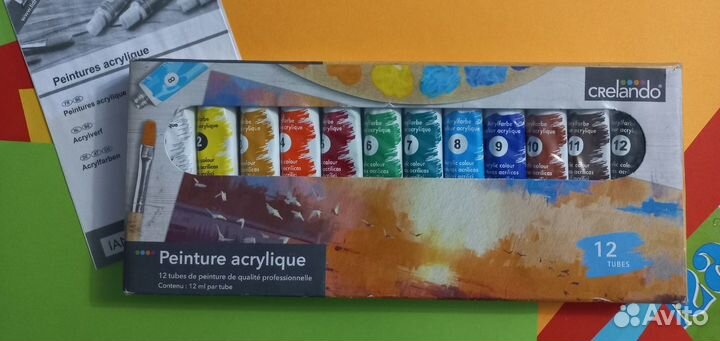 Акриловые краски сrelando