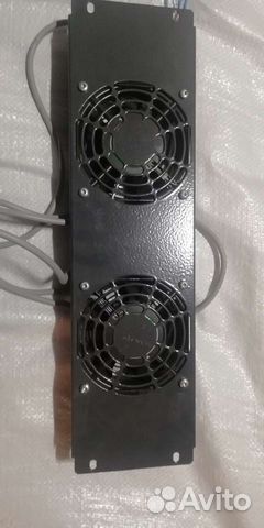 Пластина с 2 вентиляторами высотой 3U Legrand 4648