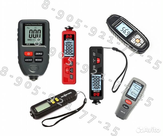 Толщиномеры профессиональные Ynb R&D Etari 555 RD