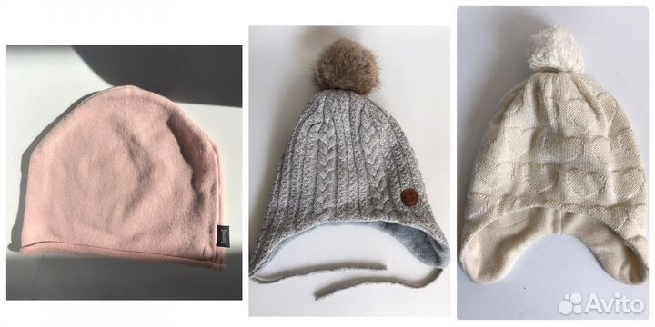 Шапки Imps&Elfs, H&M и Lassie 46-48
