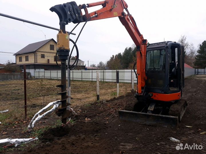 Услуги Мини экскаватора