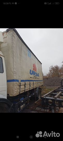 Будка тентованая,штора