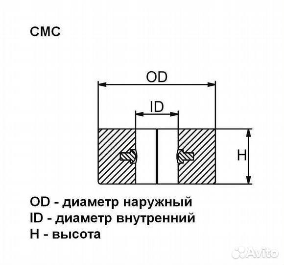 Анод цинковый для валолинии, D38 мм. Martyr