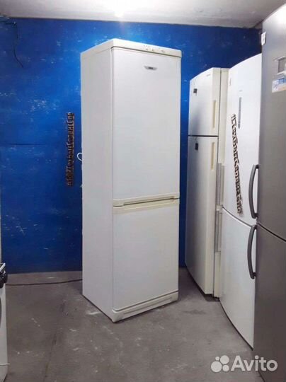 Холодильник бу 2х компрес 200см Zanussi гарантия