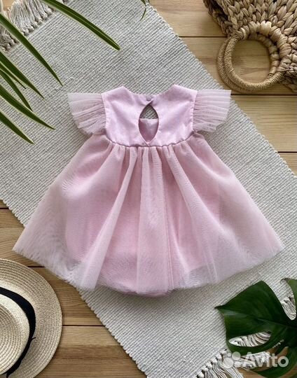 Платье боди для девочки 80-86