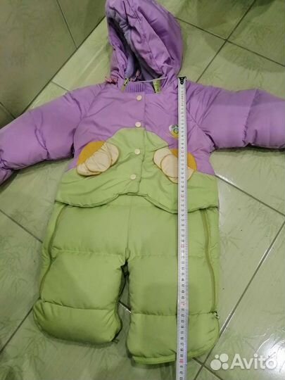 Комбинезон-трансформер, состав пух-перо