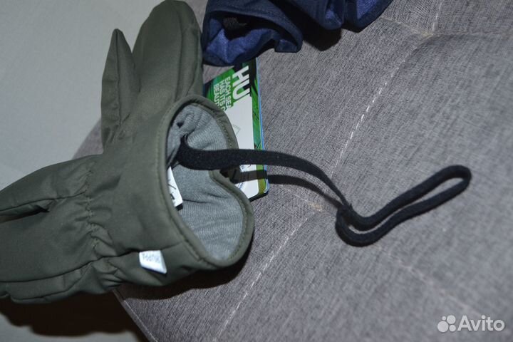 Новые теплые варежки краги huppa р.3 и 5