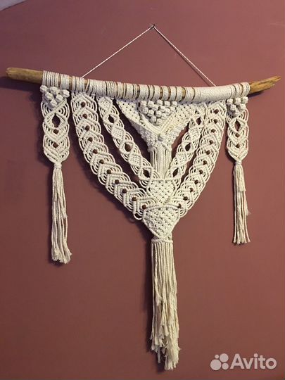 Макраме панно