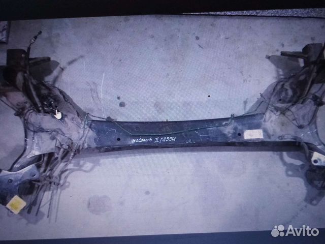 Задняя балка рено меган 2