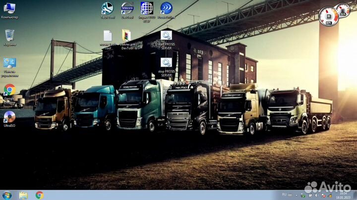 Volvo Vocom установка PTT 2.7 Volvo Impact Prosis