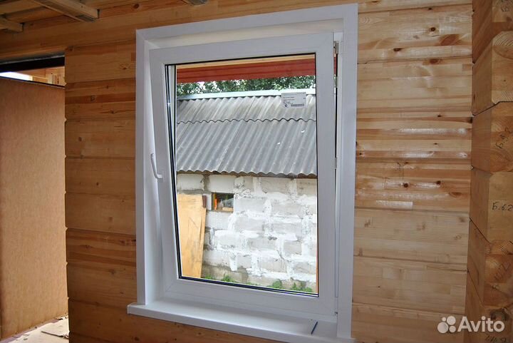 Пластиковое окно одностворчатое