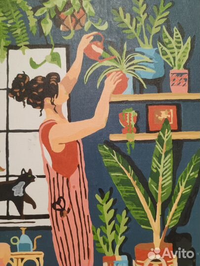 Интерьерная картина по номерам