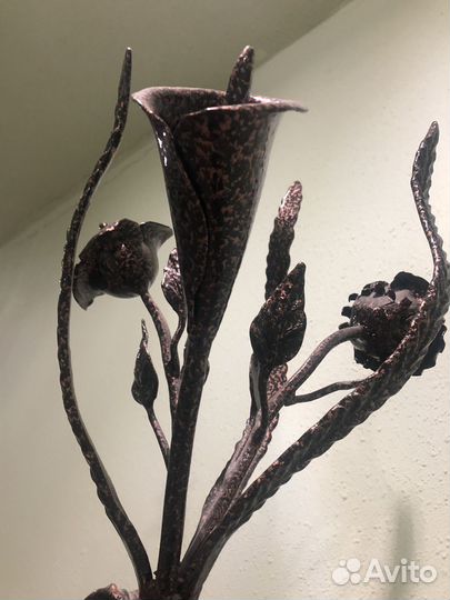 Вешалка напольная кованная