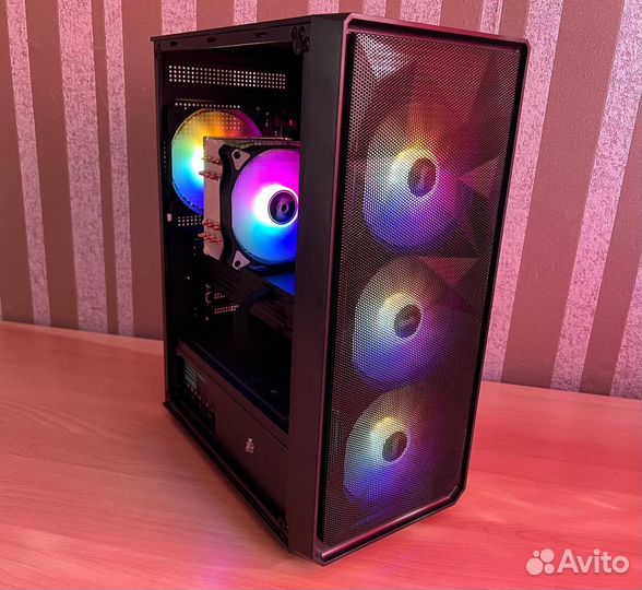 Игровой компьютер Xeon 2640v3/RX 580 8 гб