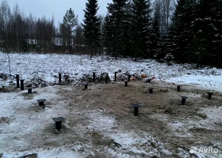 Замена фундамента