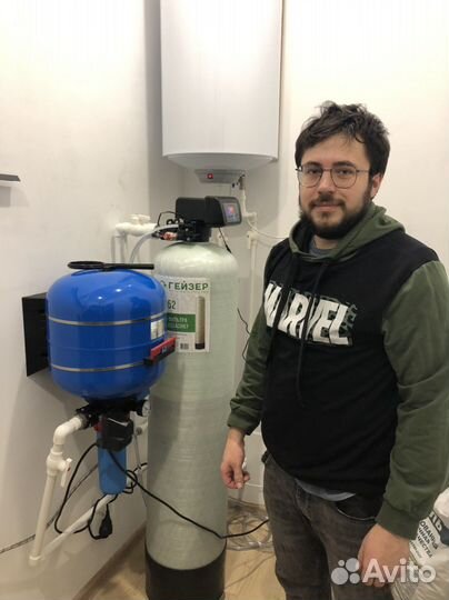 Монтаж систем водоочистки. Фильтры для воды