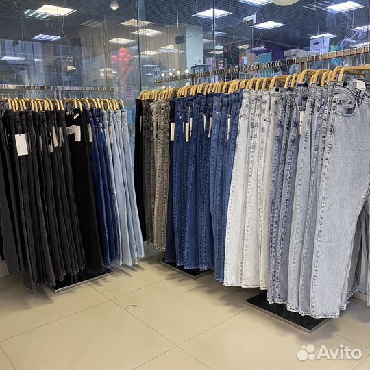 Мужские джинсы бананы zara