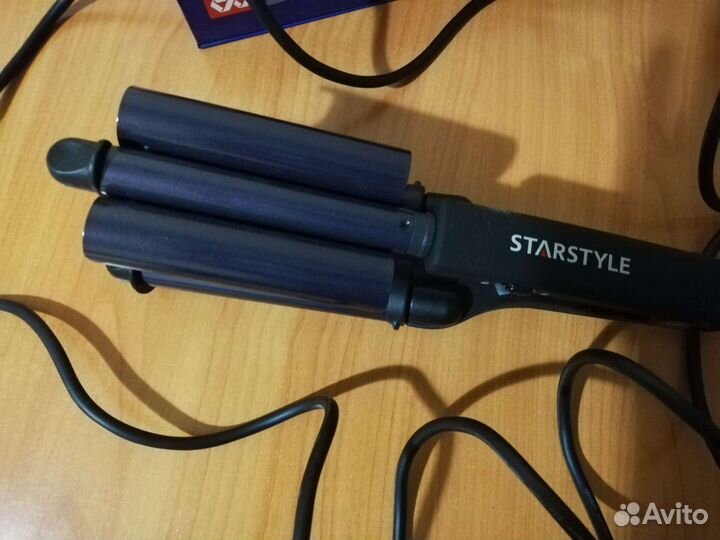 Плойка для волос Star Style тройная с терморегулят