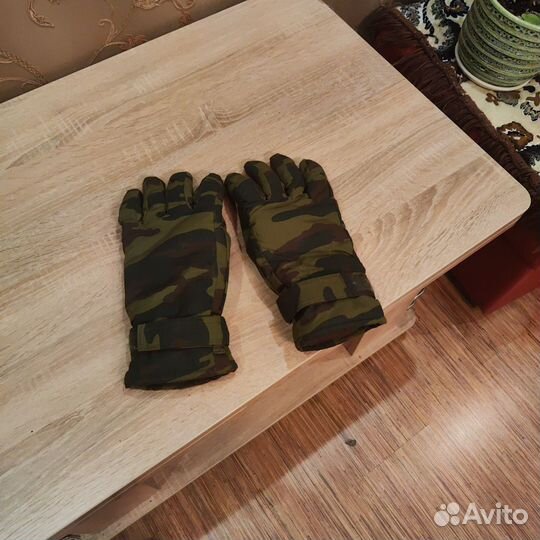 Перчатки военные утеплённые