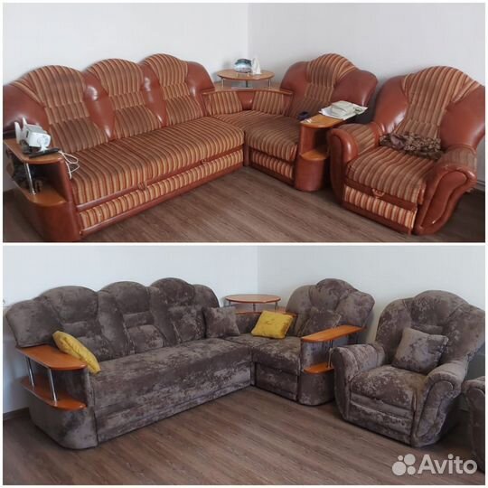 Ремонт мебели, замена обивки, замена поролона