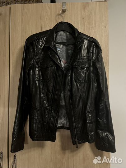 Куртка кожаная женская 40-42