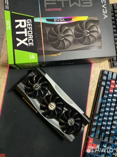 Видеокарта evga RTX 3070 8GB (гарантия)