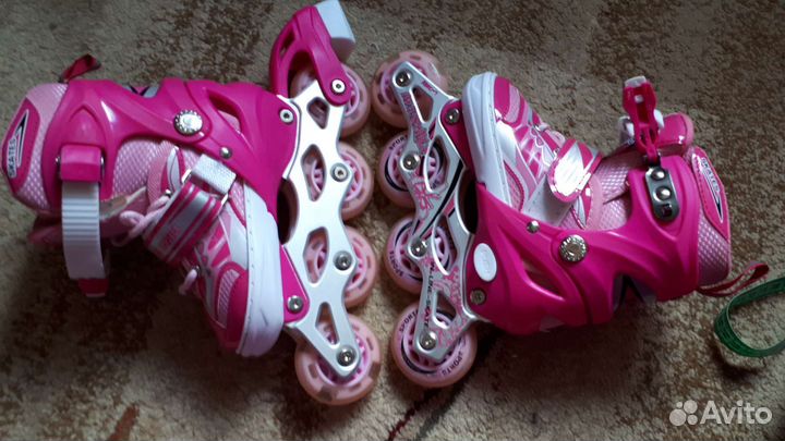 Ролики раздвижные для девочки S (28-33)
