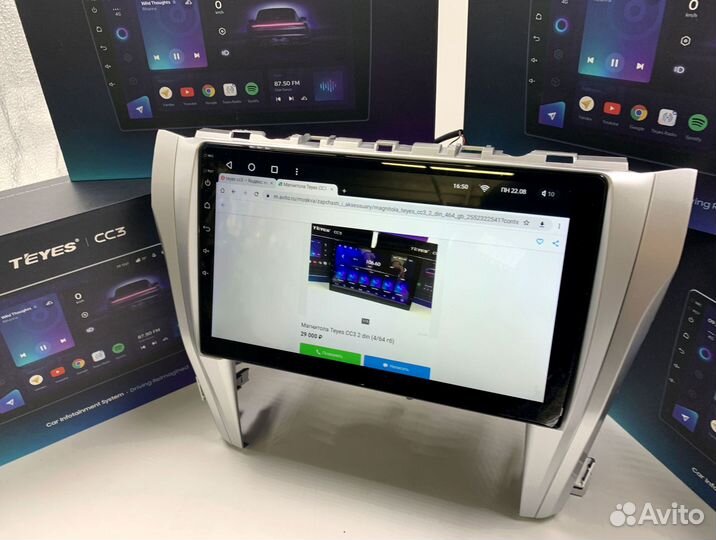 Teyes 6/128 для Тойота Камри 55