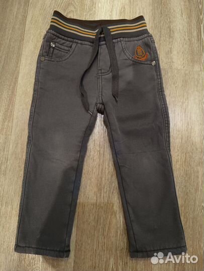 Джинсы утепленные 92