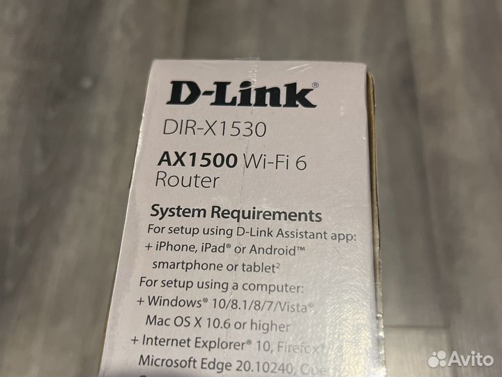 Новый Wi-Fi роутер D-Link DIR-X1530