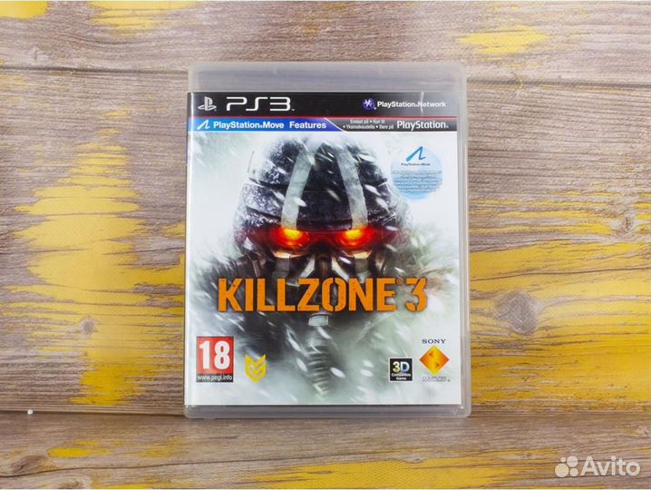 Диск PS3 Killzone 3 (Б/У)