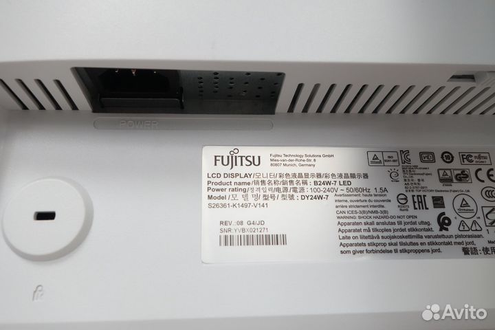 Монитор fujitsu B24W-7 LED*