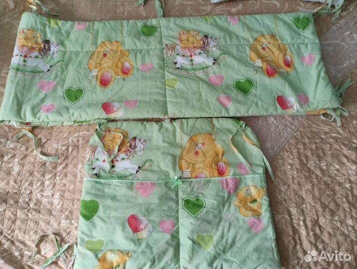 Бортики в кроватку